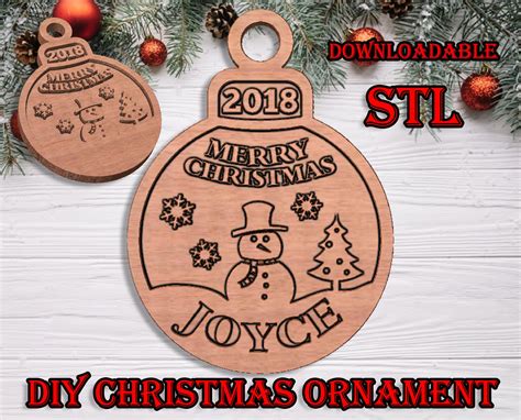 cnc machined ornament|free christmas cnc files.